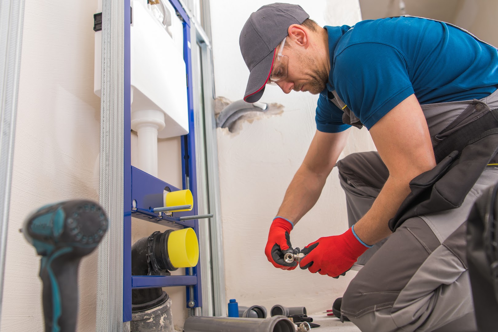 Rocco's plumbing work — professional pipe repair